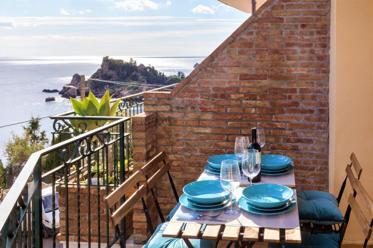 Terrasse Sur Isola Bella Apartamento Taormina Exterior foto