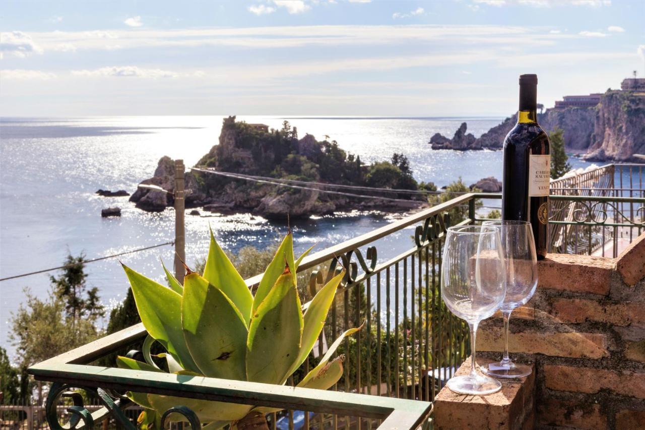 Terrasse Sur Isola Bella Apartamento Taormina Exterior foto